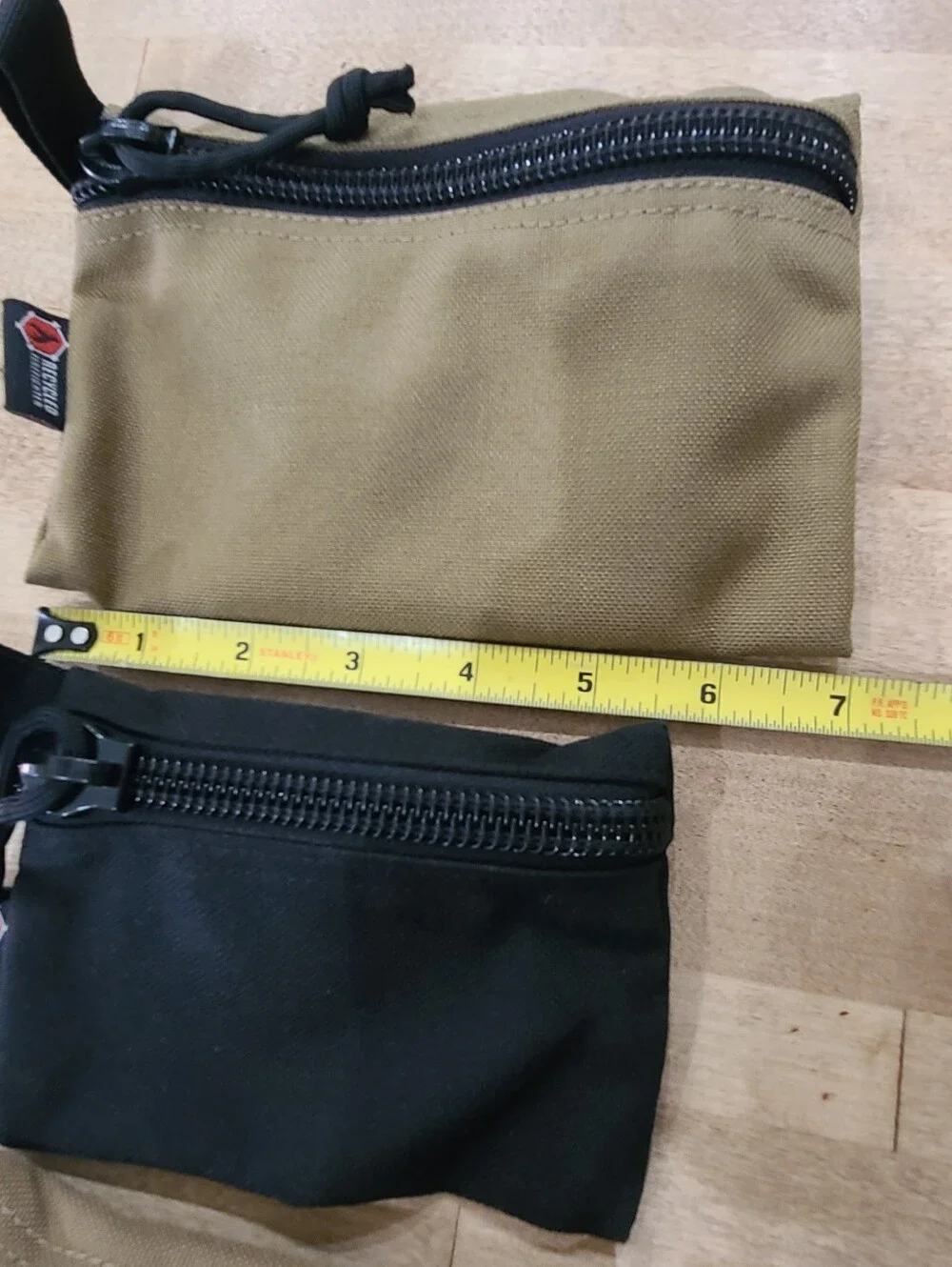 Recycled Firefighter Made In USA Truckie Pouches Lot Of 3